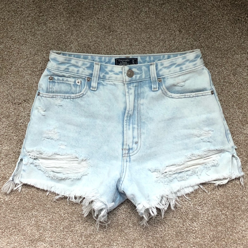 Abercrombie and Fitch Annie High Rise Shorts